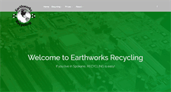 Desktop Screenshot of earthworksrecycling.com